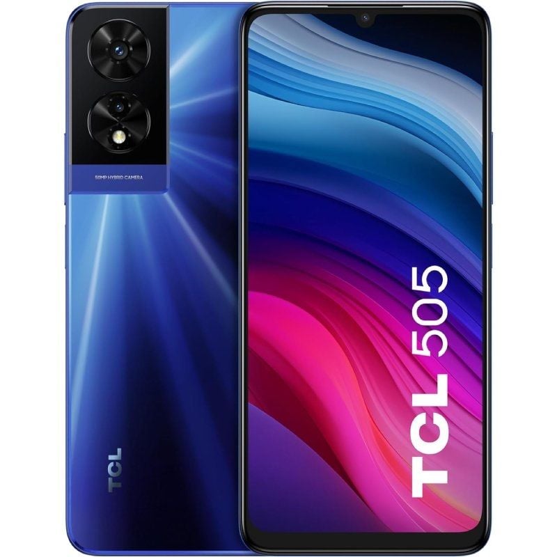 Smartphone TCL 505 4GB / 128GB / 6.75" / Azul