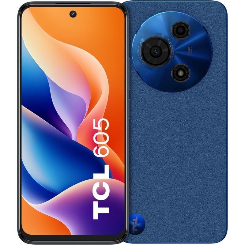 Smartphone TCL 605 8GB / 256GB / 6.7" / Azul Meia-noite