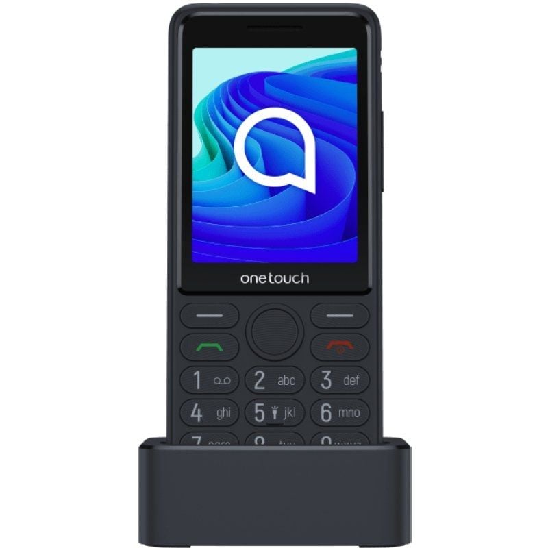 TCL One Touch 4042S Telemóvel para Idosos / 4G / Cinzento Escuro