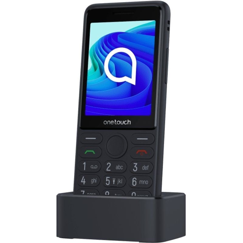 TCL One Touch 4042S Telemóvel para Idosos / 4G / Cinzento Escuro
