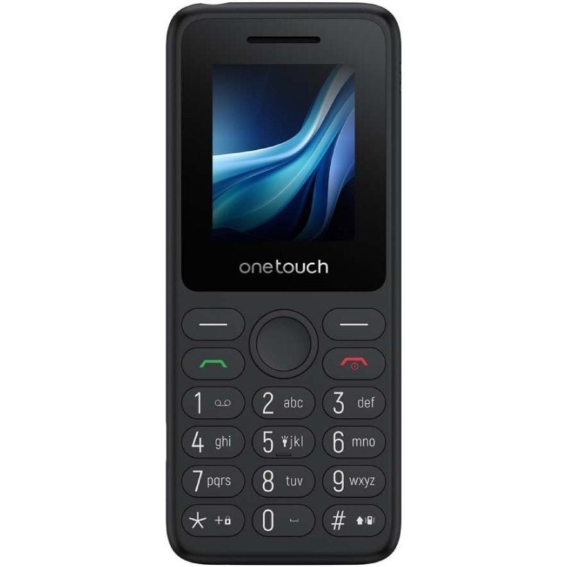 TCL One Touch 5041 Telemóvel para Idosos / 4G / Cinzento Escuro