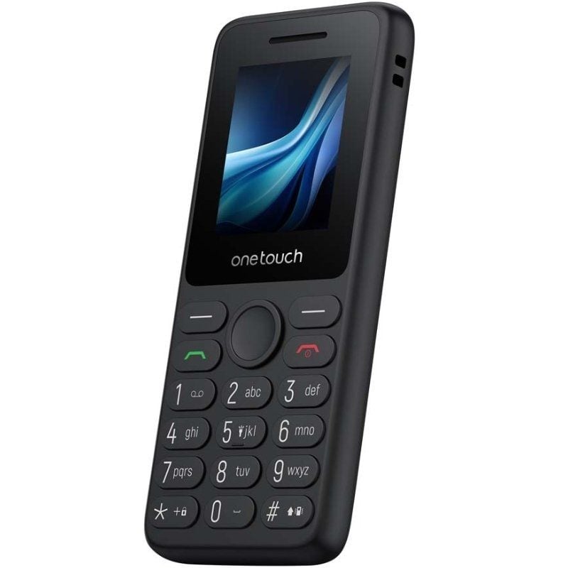 TCL One Touch 5041 Telemóvel para Idosos / 4G / Cinzento Escuro