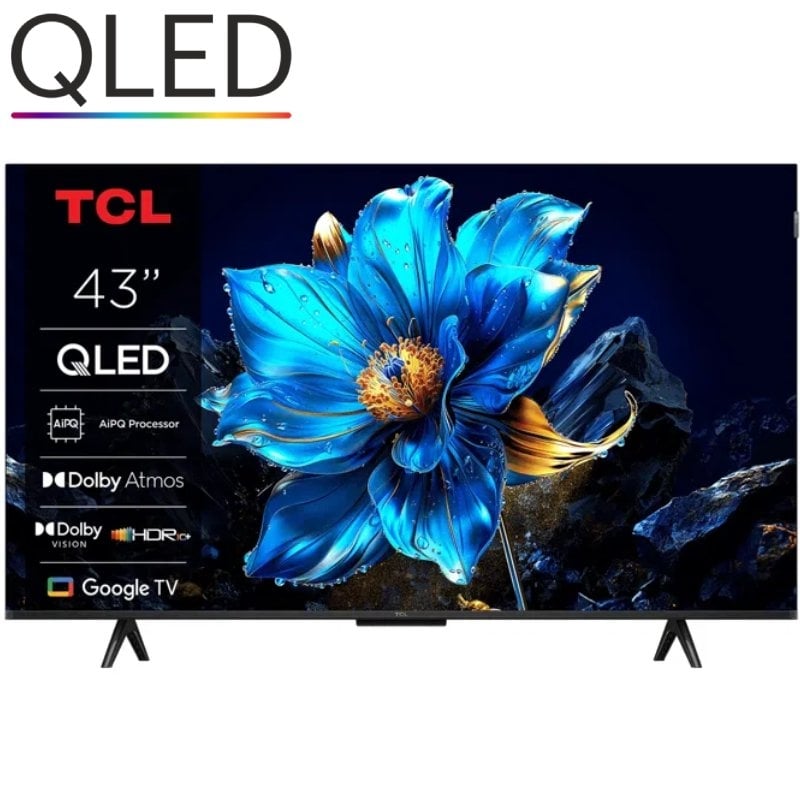 Televisor TCL Qled-mini LED 43T69C 43" / Ultra HD 4K / Smart TV / Wi-fi
