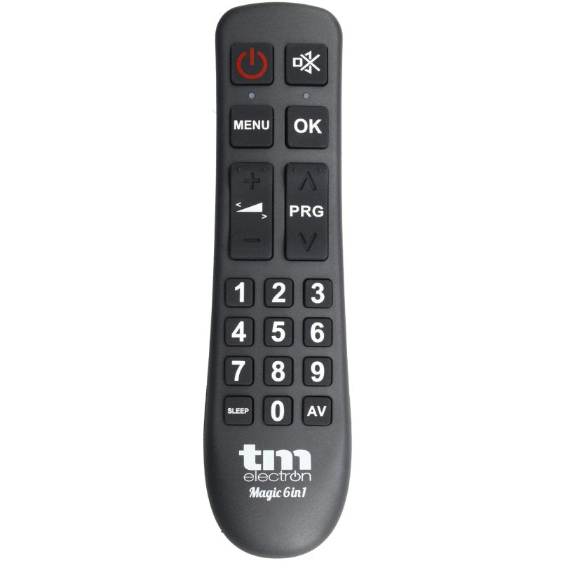 Controlo Remoto Universal Magic Hotel 6 em 1 para Televisores Samsung / LG / Sony / Panasonic / Phi…