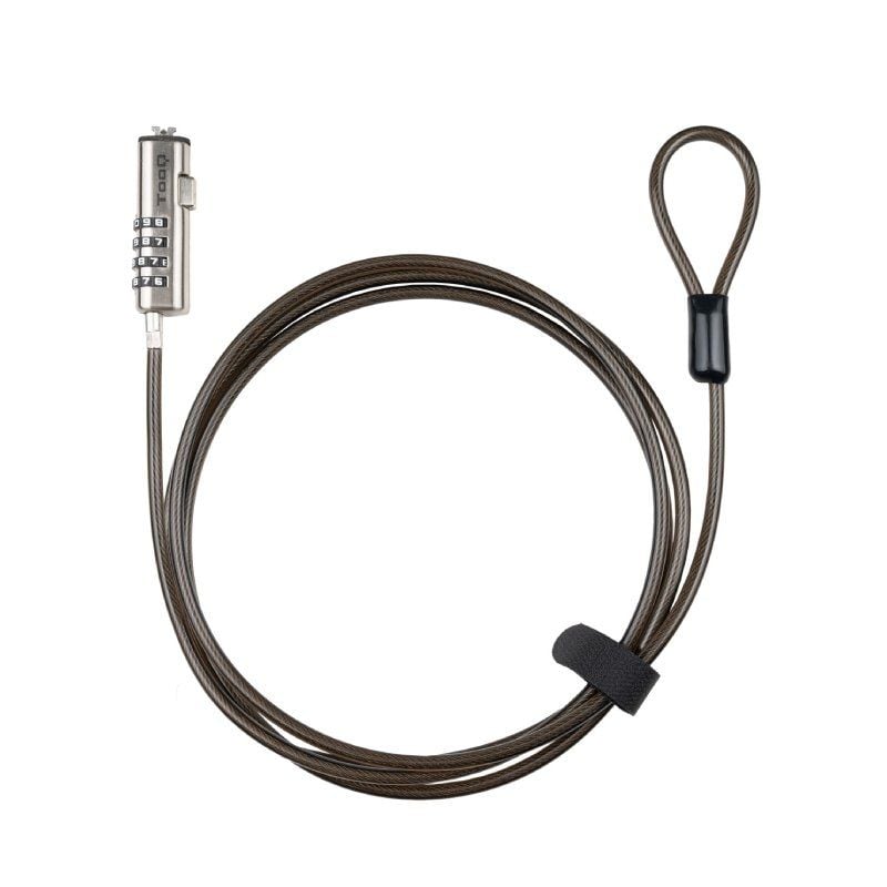 Cabo de Segurança para Computador Portátil NANO Tooq Tqclkc0035-g / 1,5m