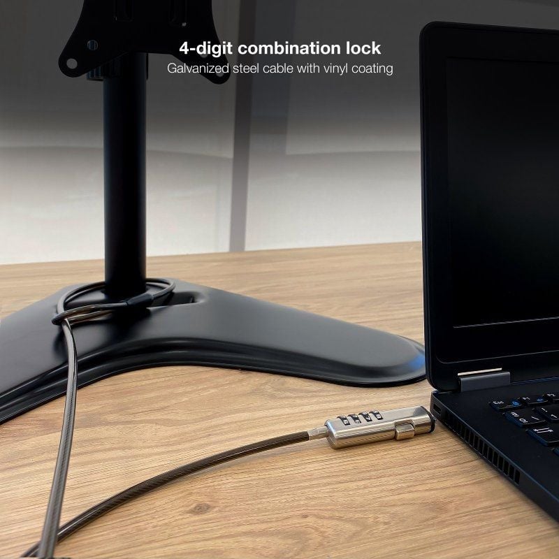 Cabo de Segurança para Computador Portátil NANO Tooq Tqclkc0035-g / 1,5m
