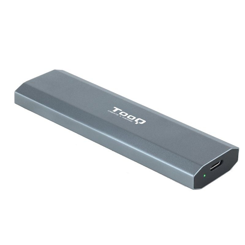 Tooq Tqe-2223g M.2 NVME Caixa Externa para SSD / USB 3.2 / sem Parafusos