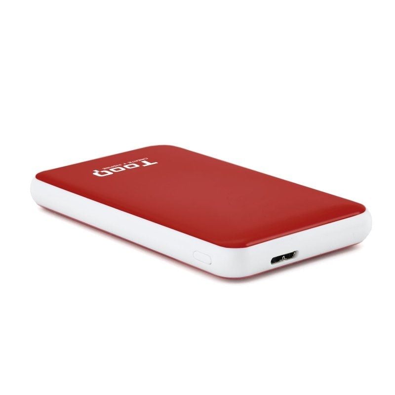 Tooq Tqe-2528r Caixa para Unidade de Disco Rígido Externa de 2,5" / USB 3.1 / sem Parafusos