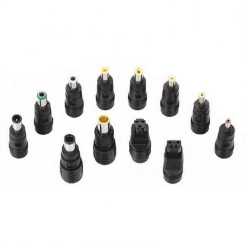 Carregador para Computador Portátil Tooq Tqlc-100bs01m / 100W / Manual / 12 Conectores / Tensão 12-…