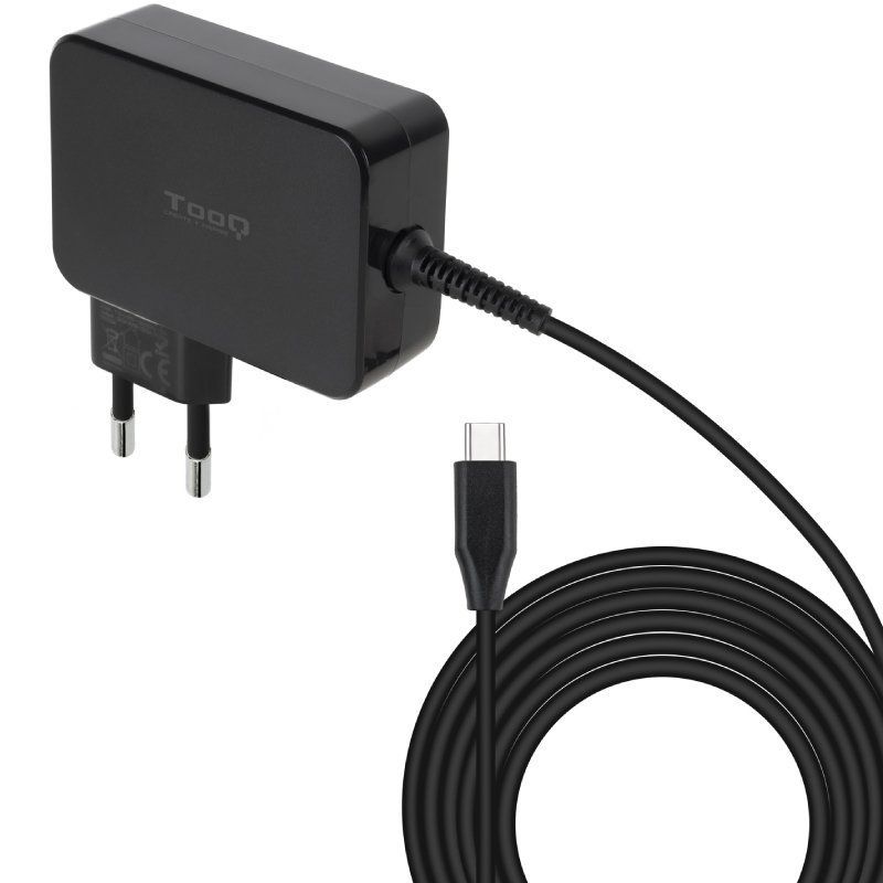 Carregador Gan para Portátil Tooq Tqlc-usbcgan100pd USB Tipo C / 100W / Automático / Tensão 5-20v