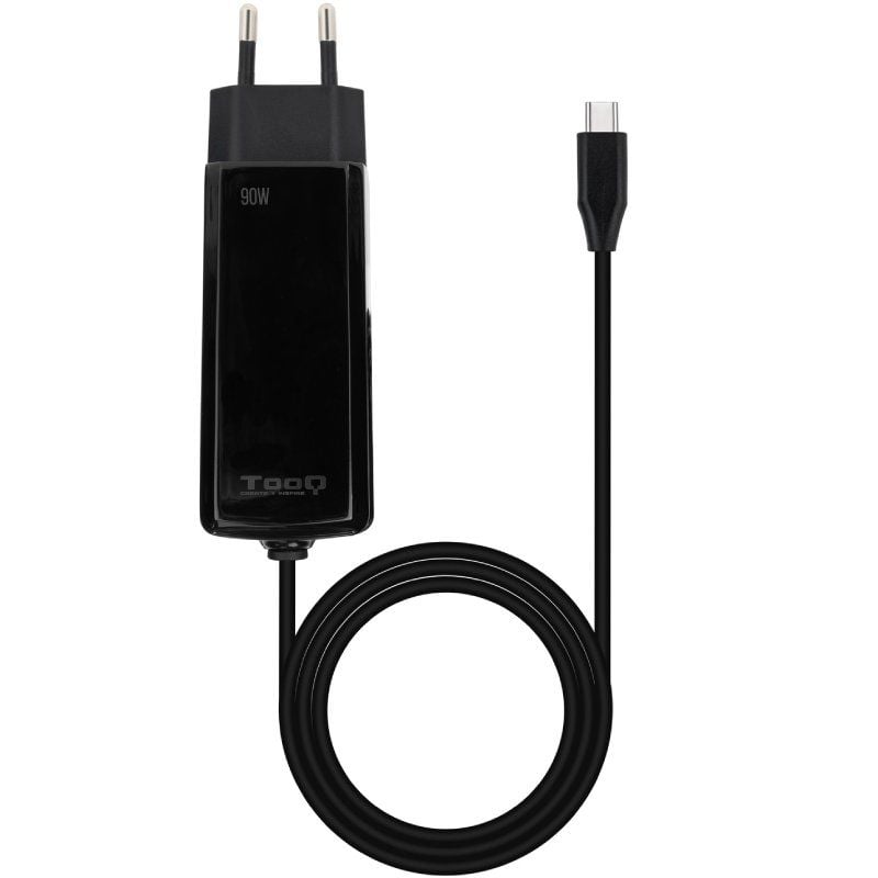 Tooq Tqlc-usbcgan90pd-c USB Tipo C / 90W / Automático / Tensão 5-20v Gan Carregador para Computador…
