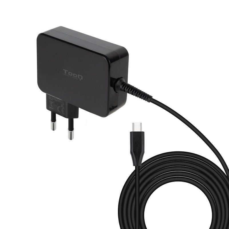 Carregador Gan para Portátil Tooq Tqlc-usbcgan90pd USB Tipo C / 90W / Automático / Tensão 5-20v