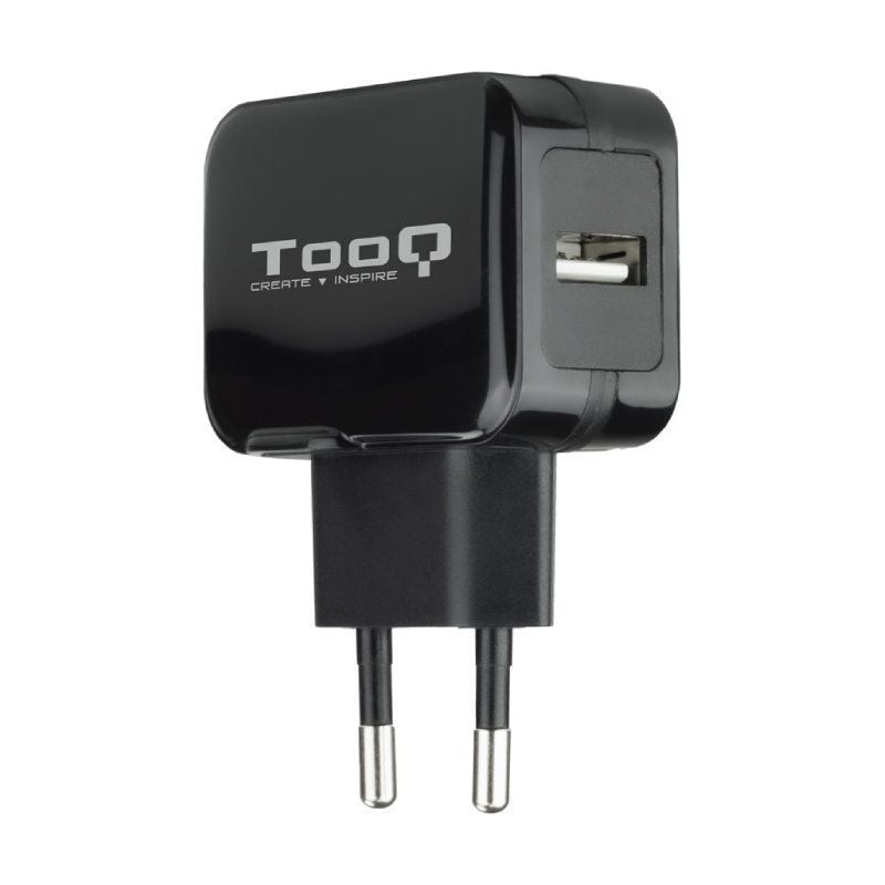 Carregador de Parede Tooq Tqwc-1s01 / 1xusb / 12W / Preto