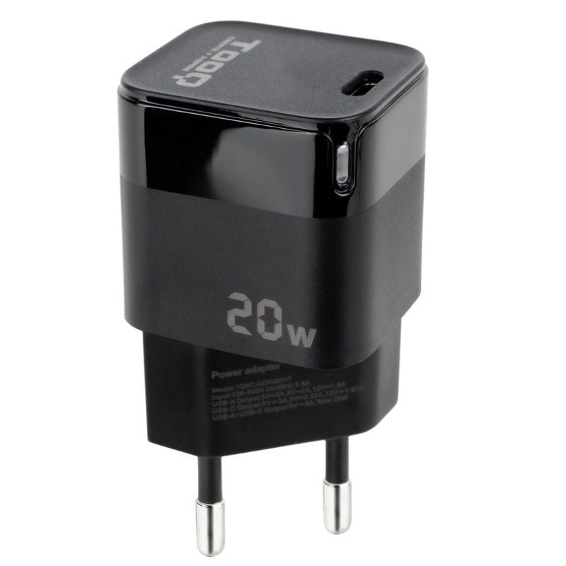 Carregador de Parede Tooq Tqwc-pd20 / 1xusb Type-c / 20W