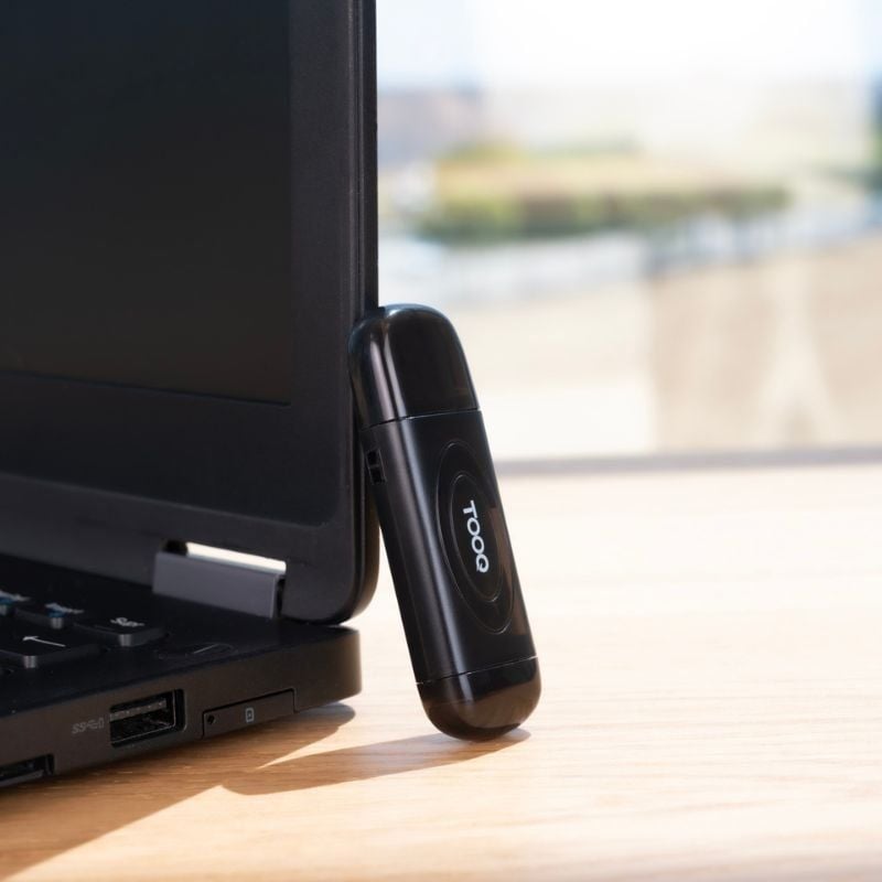 Leitor de Cartões Externo Tooq Tqr-3002b / USB 3.0