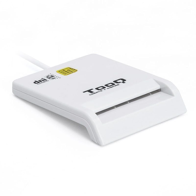 Leitor de Cartão de Cidadão Tooq Tqr-210w / USB 2.0 / Branco