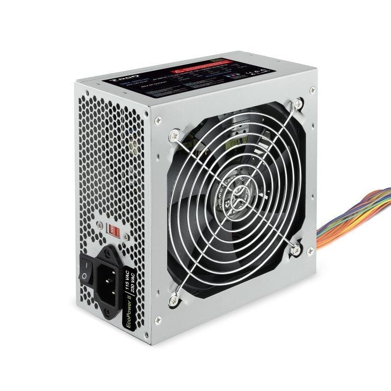 Fonte de Alimentação Tooq Tqep-500s-int / 500W / Ventilador de 12cm