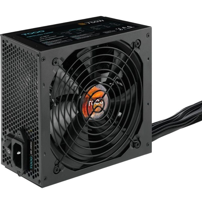 Fonte de Alimentação Tooq Tqhelios-750sp / 750W / Ventilador de 12cm / 80 Plus Bronze