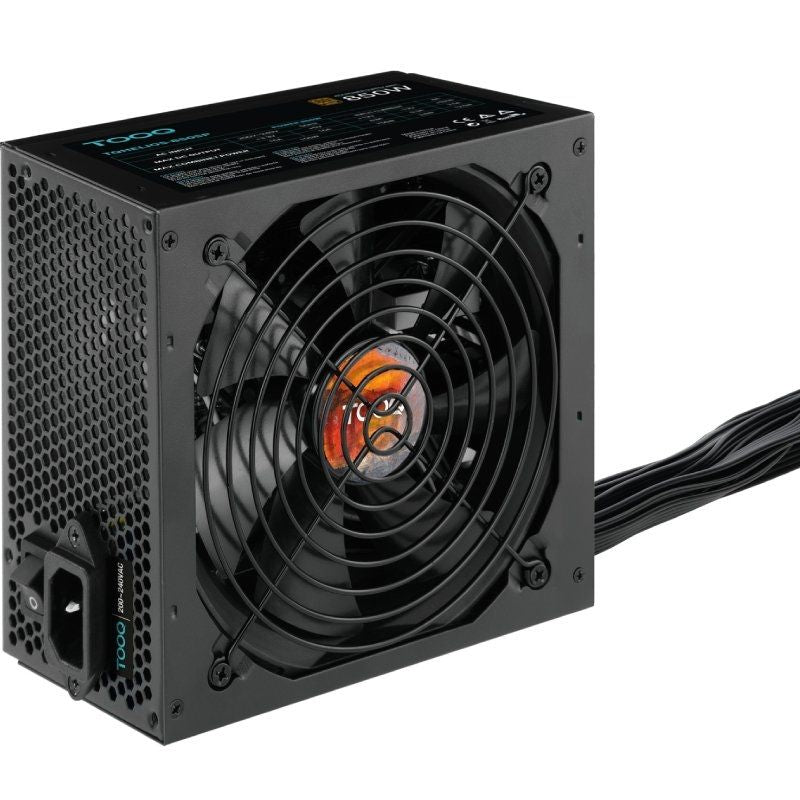 Fonte de Alimentação Tooq Tooq Tqhelios-850sp / 850W / Ventilador de 12cm / 80 Plus Bronze