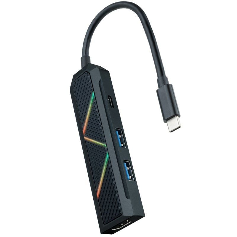 Base de Ligação USB Tipo C Nanocable 10.16.0401 / 2xusb / 1xusb Tipo C PD / 1xhdmi 4K