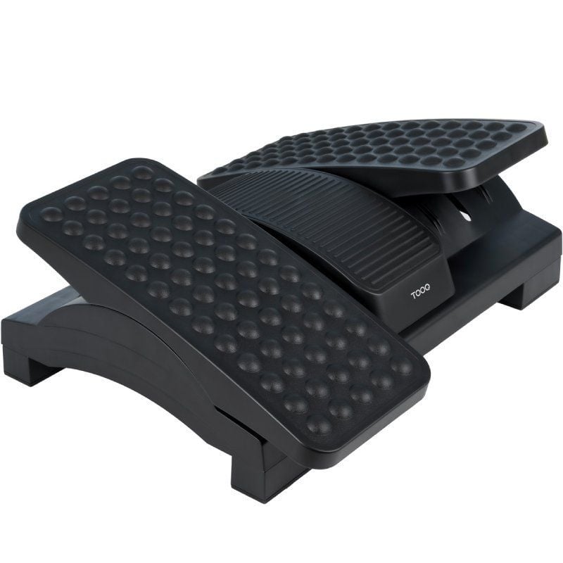 Apoio de Pés Ajustável / Inclinável Tooq Tqfr0605-b / 430 X 320 X 105-130 Mm