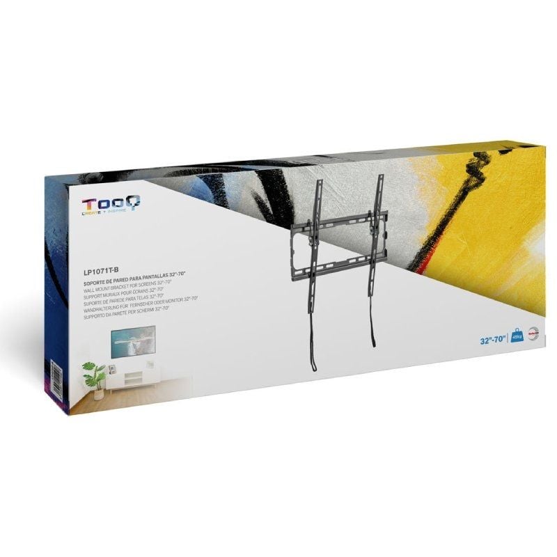 Tooq Lp1071t-b Suporte de Parede Fixo / Inclinável para TV 32-70" / Até 45kg