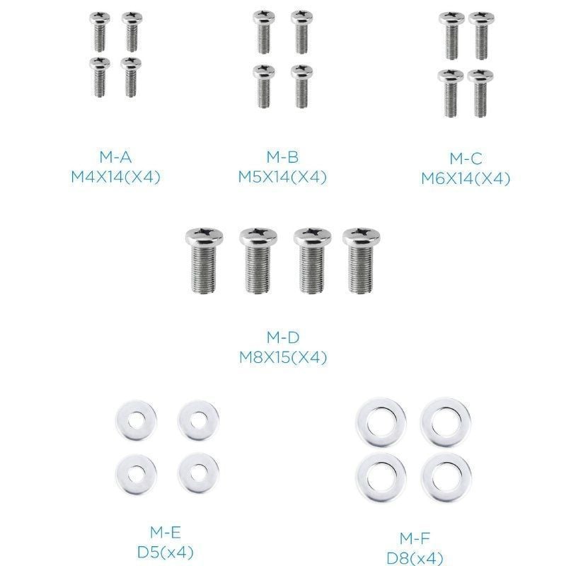 Tooq Lp1081t-b Suporte de Parede Fixo / Inclinável Tooq Lp1081t-b para TV 37-80" / Até 45kg
