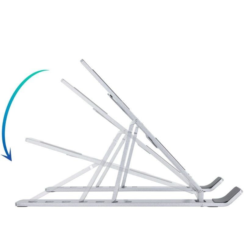 Tooq Tqlrs0035-al Suporte para Computador Portátil / Tablet Até 15" / Prateado