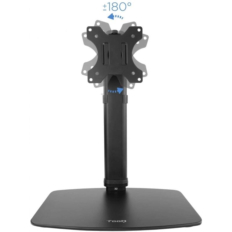 Suporte de Secretária para Monitor Tooq Db1127tn-b / Giratório / Inclinado / Até 6kg