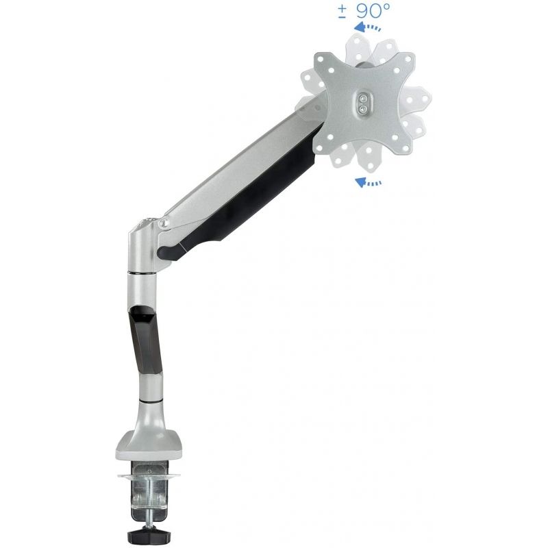 Tooq Db3032tnr-s Suporte de Mesa para Monitor / Giratório / Inclinado / Até 9kg