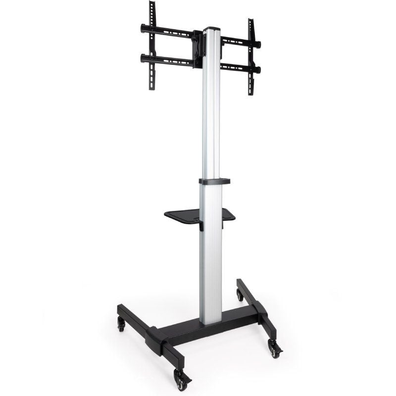 Tooq Fs1886m-b Suporte de Chão Inclinável / Ajustável com Rodízios para Tvs de 37-86" / Até 50kg