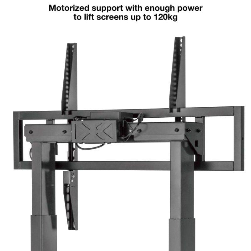 Tooq Fsm02-b Suporte de Chão Elétrico com Rodas para TV 55-100" / Até 120kg