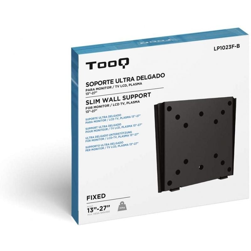 Tooq Lp1023f-b Suporte Fixo de Parede Tooq Lp1023f-b para TV 13-27" / Até 30kg