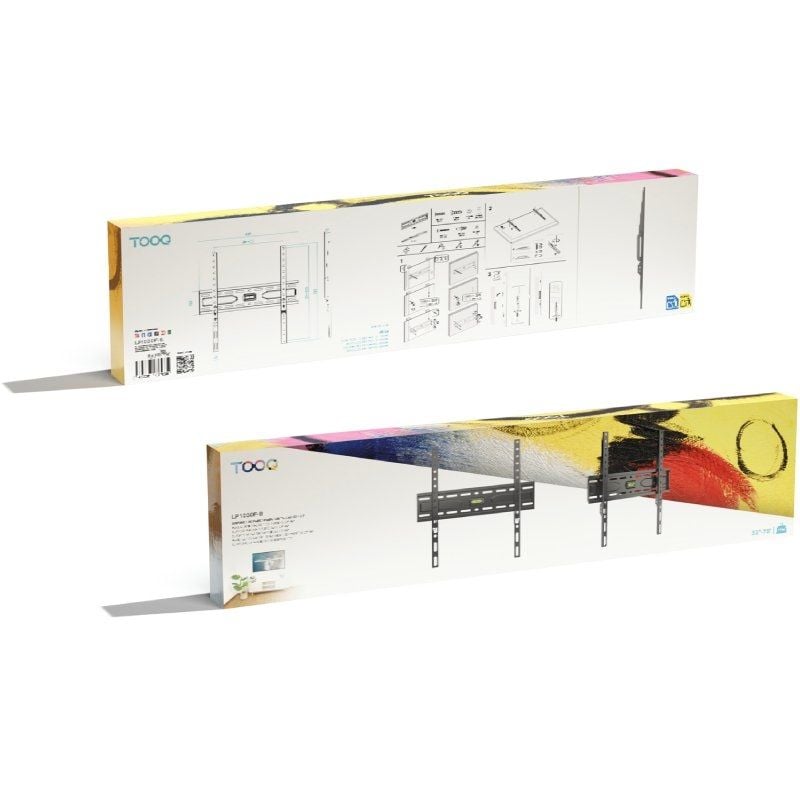 Suporte de Parede Fixo Tooq Lp1030f-b Tooq Lp1030f-b para Televisores de 32-75" / Até 45kg
