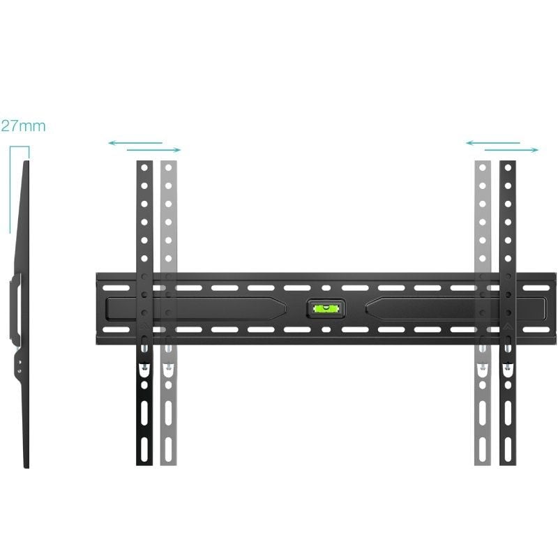 Tooq Lp1050f-b Suporte Fixo de Parede Tooq Lp1050f-b para TV 37-86" / Até 45kg