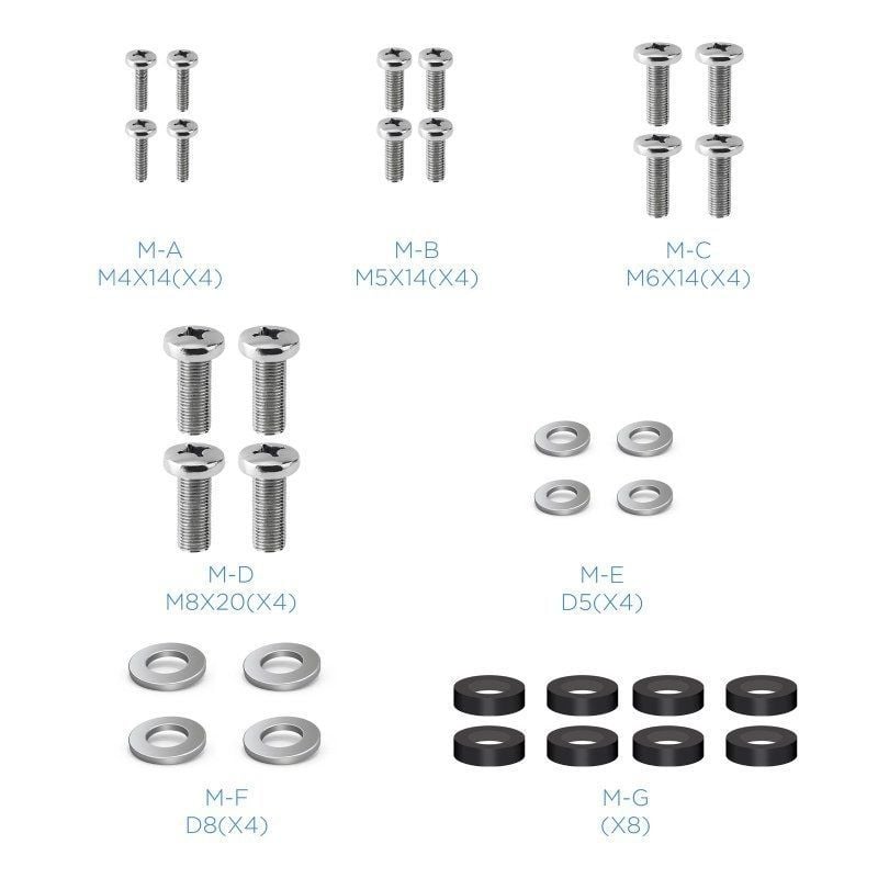 Tooq Lp1242f-b Suporte Fixo de Parede Tooq Lp1242f-b para TV 23-42" / Até 35kg