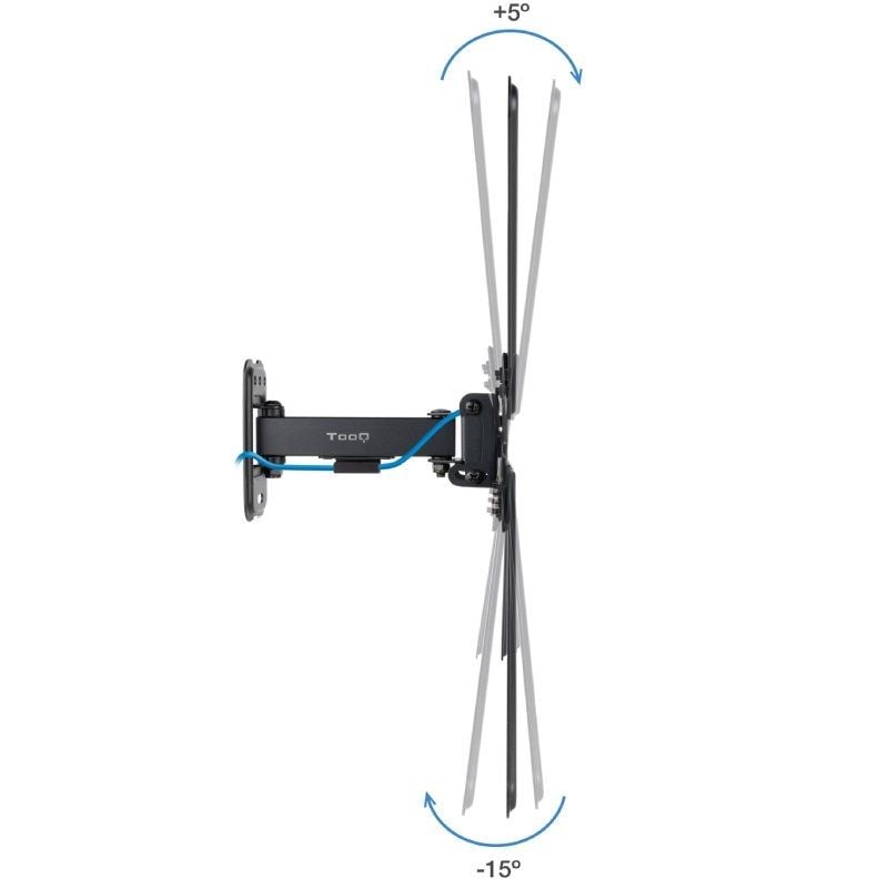 Tooq Lp1355tn-b Suporte de Parede Extensível / Giratório / Inclinável para TV 13-55" / Até 25kg