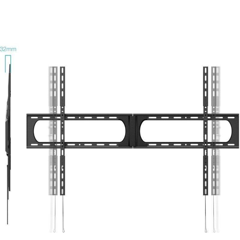 Tooq Lp37140f-b Suporte de Parede Fixo Tooq Lp37140f-b para TV 37-140" / Até 125kg