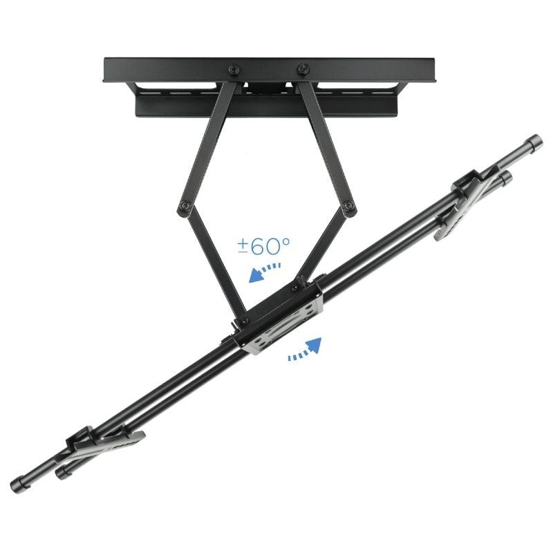 Tooq Lp3790tn-b Suporte de Parede Giratório / Inclinado / Nivelado para TV 43-90" / Até 75kg