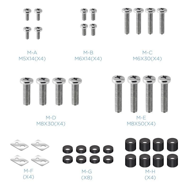 Tooq Lp42130t-b Suporte de Parede Fixo Inclinável Tooq Lp42130t-b para TV 60-100" / Até 130kg