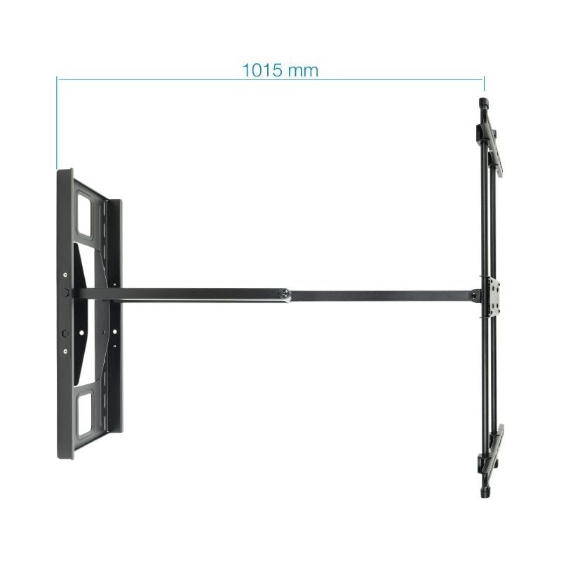 Suporte de Parede Inclinável / Giratório Tooq Lp4380xl-b para Televisores de 43-80" / Até 50kg