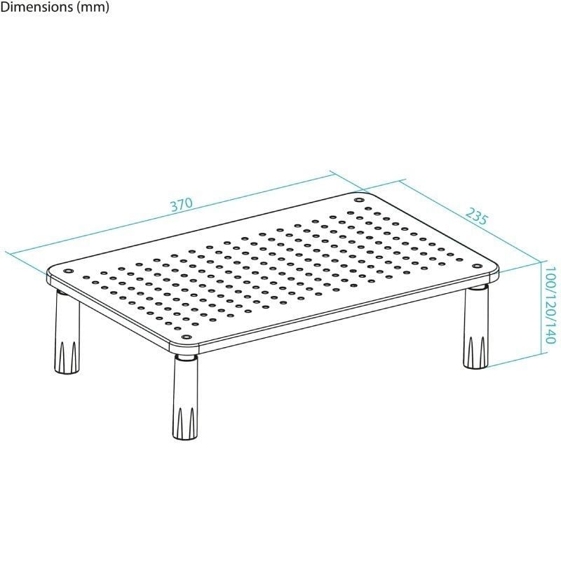 Tooq TQMR086 Suporte para Monitor / Até 20kg