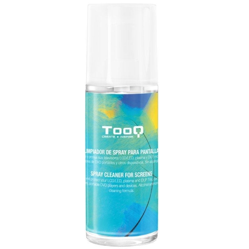Kit de Limpeza do Ecrã Tooq TQSC0016 / Spray 150ml + Pano de Microfibras