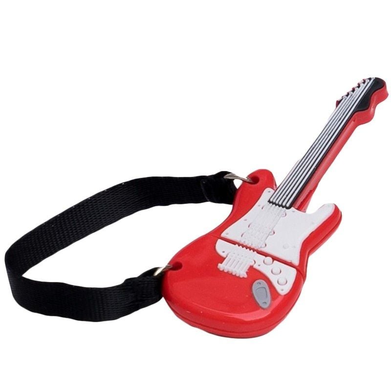 Unidade Flash USB de 32 GB Tech One Tech Guitar Red One USB 2.0