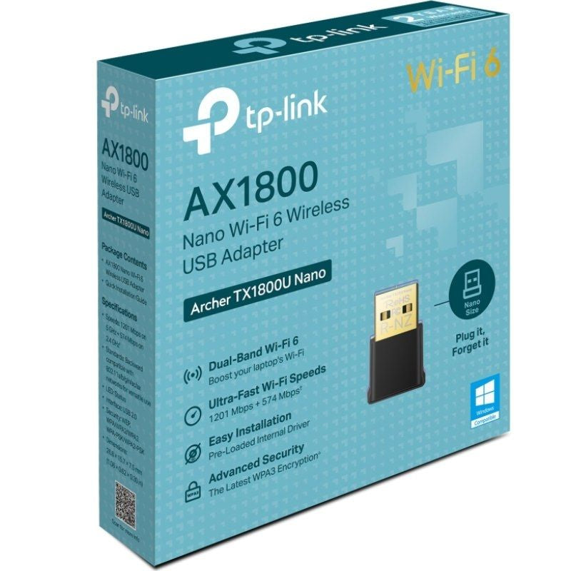 Tp-link Archer TX1800U Nano / 1800mbps USB - Adaptador Wifi