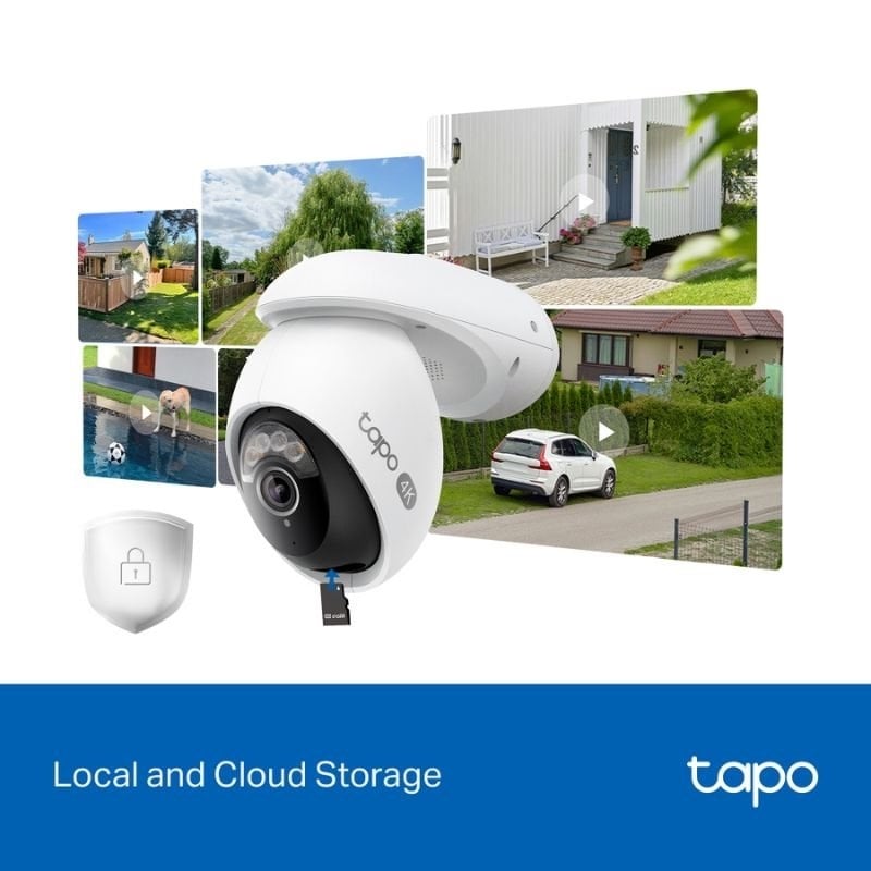 Tp-link Tapo C560WS Câmara de Videovigilância / Visão Nocturna / Controlo a Partir da APP