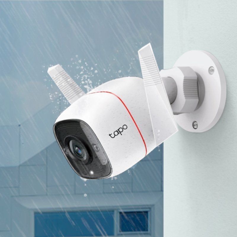 Câmara de Videovigilância Tp-link Tapo TC65 / Visão Nocturna / Controlo a Partir da APP