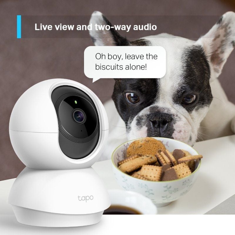 Tp-link Tapo TC70 Câmara de Vigilância por Vídeo / Visão Nocturna / Controlo a Partir da APP