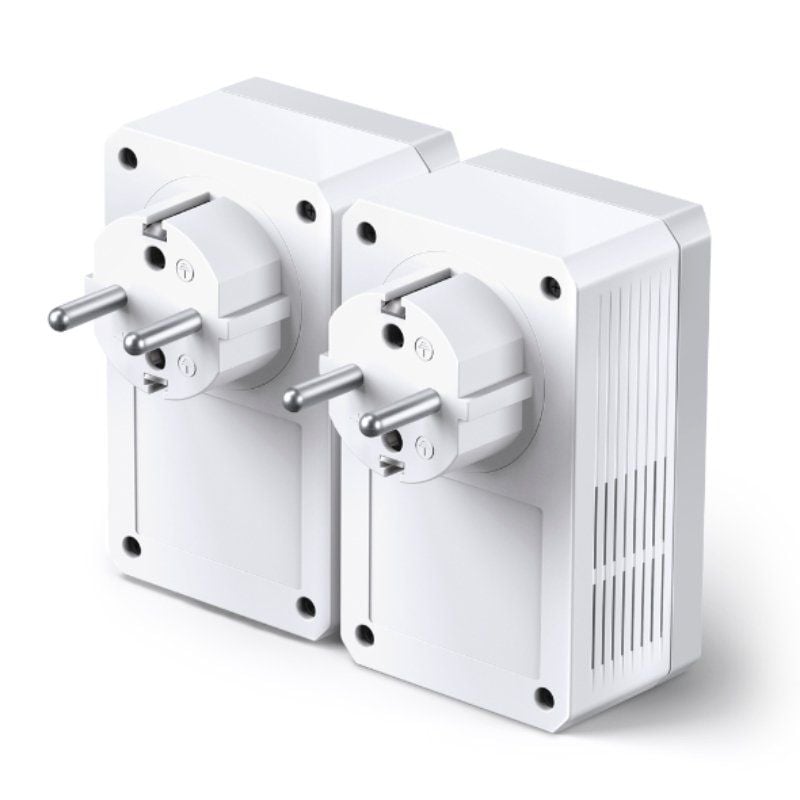 KIT Adaptador Powerline Tp-link Tl-pa4010p 600mbps / Alcance 300m / Embalagem de 2