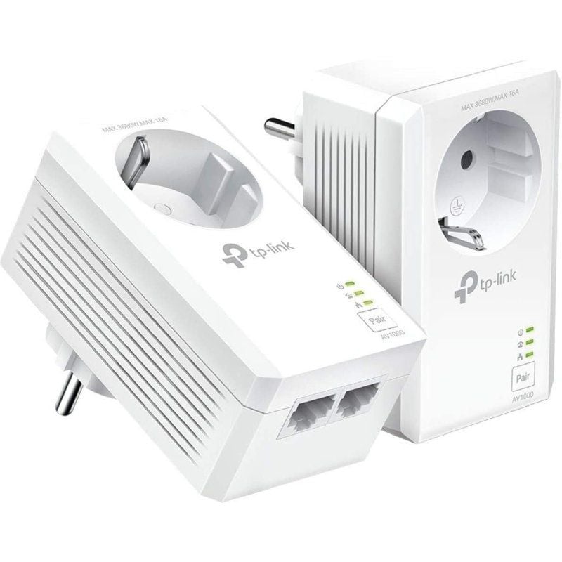 Tp-link Tl-pa7027p KIT Adaptador Powerline 1000mbps / 300m de Alcance / Conjunto de 2